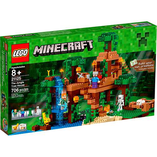21125 - LEGO Minecraft - a Casa da Árvore da Selva