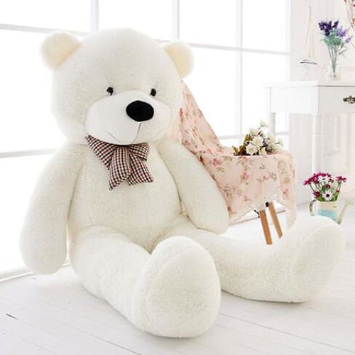 Tudo sobre '140 Centímetros Urso de Peluche Gigante Enorme Grande Macio Plush Toy Valentine Presente Diy (só Cobrem)'