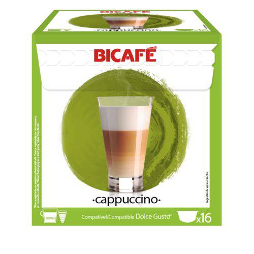 16 Cápsulas para Dolce Gusto Bicafé Cappuccino