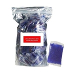16 Saches 50g Silica Gel Azul Tira Umidade Bag Hermetico