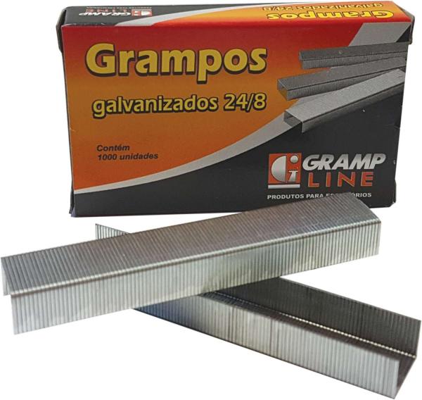 24/8 Galvanizado 1000 Grampos - Gramp Line