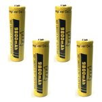 4 Bateria Recarregável JYX 18650 3,7v- 4,2v 9800 MAh