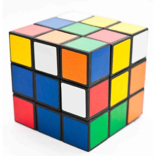 Cubo Magico Grande 3x3x3 em Diversas Cores 5cm