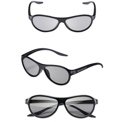 4 Óculos 3d Passivo Lg Polarizado Ag-F310 Compatíveis com as Séries Lm e Lw e Outras Marcas