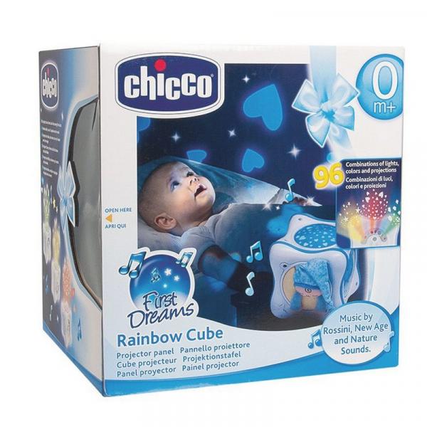 24302 Chicco Projetor Rainbow Cube - Azul