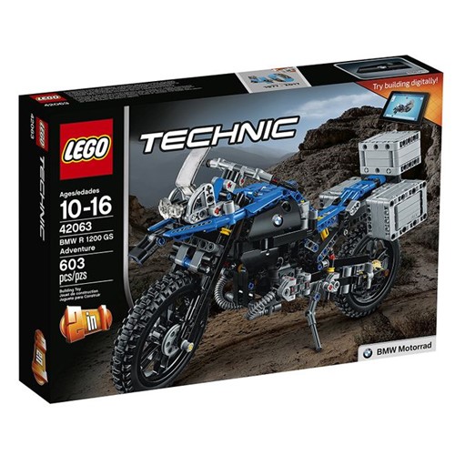 42063 Lego Technic - Moto Bmw R 1200 Gs Adventure - LEGO