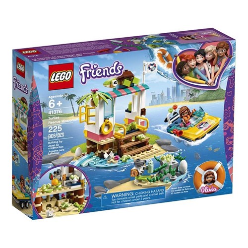 41376 Lego Friends - Missão de Resgate de Tartarugas - LEGO