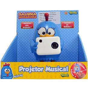 426 Projetor Musical Galinha Pintadinha