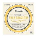 24948 Encordoamento Para Viola Brasileira Ej82a - Cebolão Ré / Boiadeira