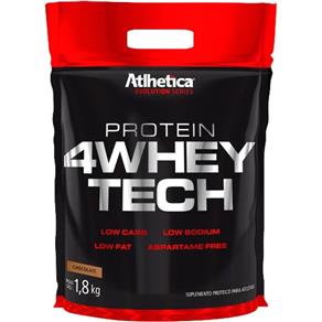 4Whey Tech - Atlhetica - 1800g - Chocolate