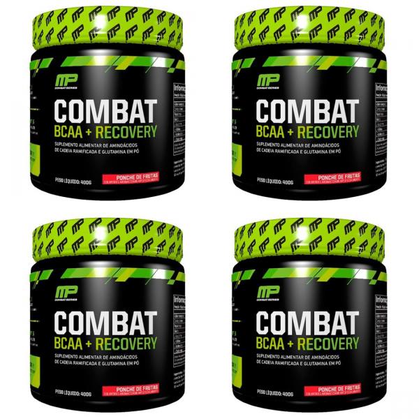 4x Combat BCAA + Recovery 400G - Muscle Pharm