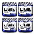 4x Glutamina 100% Pura Powder - Profit Labs 600g