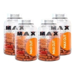 4x Max Cut 60 Cápsulas - Termogênico - Max Titanium