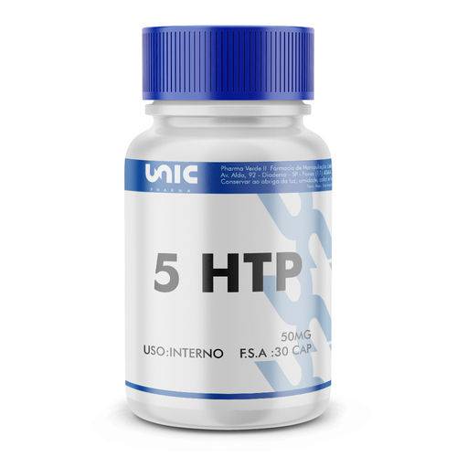 5 Htp - 50mg 30 Caps - Unicpharma