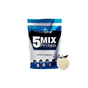 5 Mix Protein Refil - Sports Nutrition - BAUNILHA - 908 G
