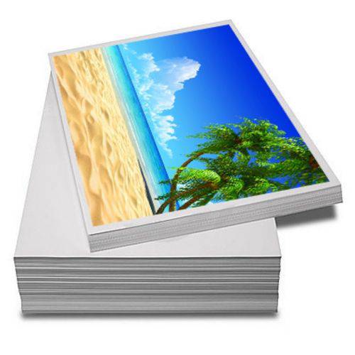 Tamanhos, Medidas e Dimensões do produto 500 Papéis Fotográfico Glossy 180g A4