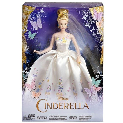 Tudo sobre '53863 * Disney Collector - Cinderela Vestido Noiva - Mattel'