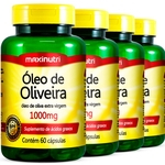 6 Potes Óleo de Oliveira 1000mg 60cps Maxinutri