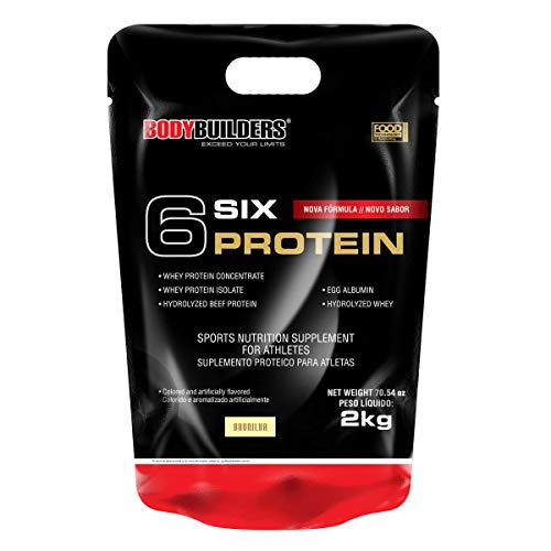 6 Six Protein 2kg – Bodybuilders (Baunilha)