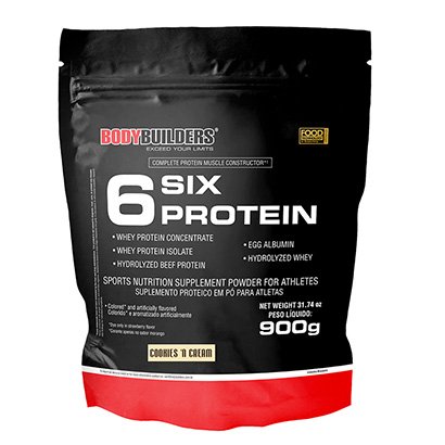 6 Six Protein Refil 900g Exclusivo - Bodybuilders