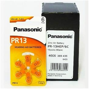 60 Baterias Auditivas Panasonic PR13 /PR48