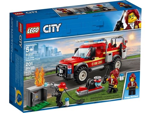 60231 Lego City - Caminhão do Chefe de Bombeiros