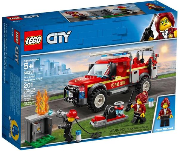 60231 - LEGO City - Caminhão do Chefe dos Bombeiros
