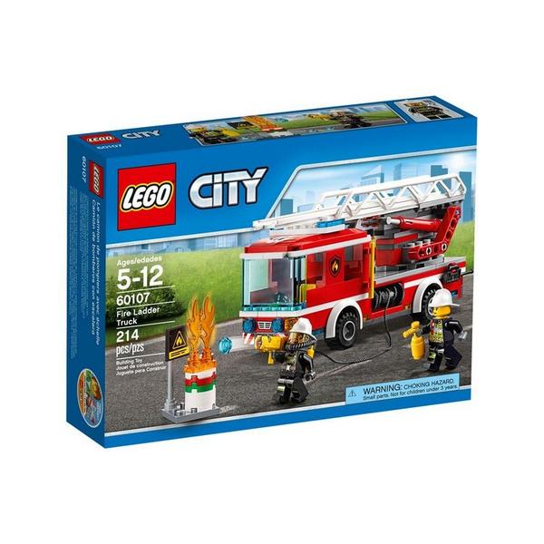 60107 LEGO CITY Caminhão com Escada de Combate ao Fogo