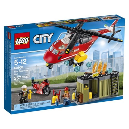 60108 Lego City - Corpo de Intervenção dos Bombeiros - LEGO