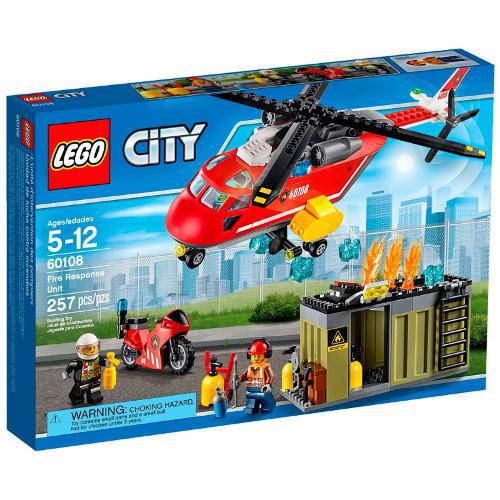 60108 - LEGO City - Corpo de Intervenção dos Bombeiros