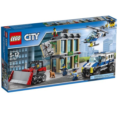 60140 Lego City - Invasão com Bulldozer