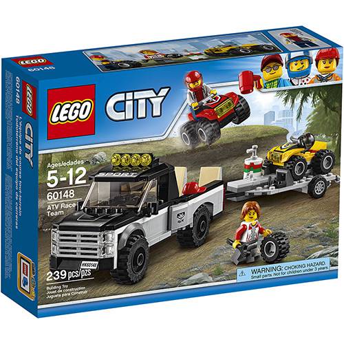 60148 - LEGO City - Equipe de Corrida de Veículo Off-road