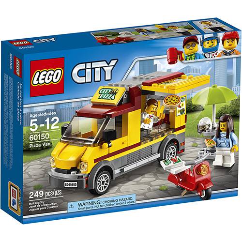 Tudo sobre '60150 - LEGO City - Van de Entrega de Pizzas'