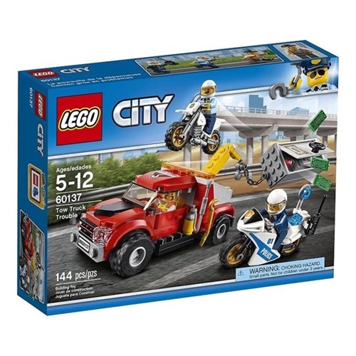60137 - Lego City - Caminhão Reboque em Dificuldades - Lego