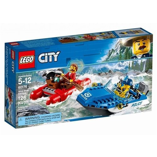 60176 Lego City - Fuga no Rio Furioso - LEGO