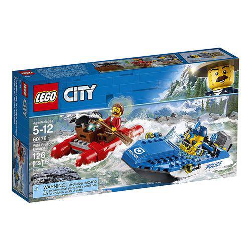 60176 - LEGO City - Fuga no Rio Furioso