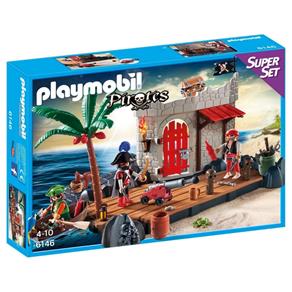 6146 Playmobil - Super Set - Forte dos Piratas
