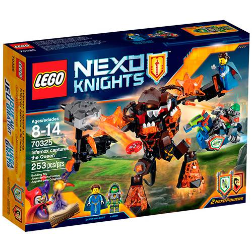 Tudo sobre '70325 - LEGO Nexo Knights - Infernox Captura a Rainha'