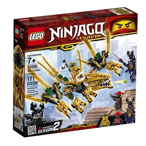 70666 Lego Ninjago - Dragão Dourado - LEGO