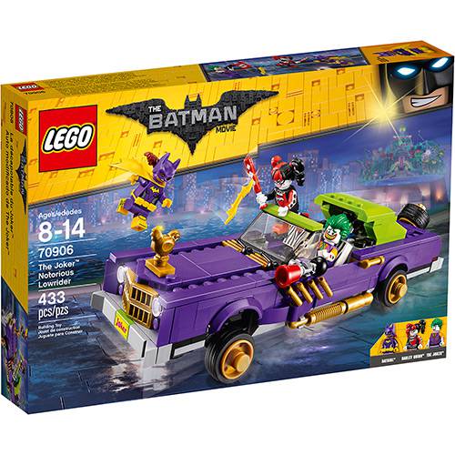 Tudo sobre '70906 - LEGO Batman - o Extravagante Lowrider do Coringa'