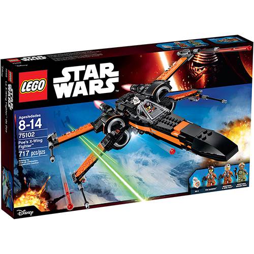 Tudo sobre '75102 - LEGO Star Wars - Star Wars X-Wing Fighter do Poe'