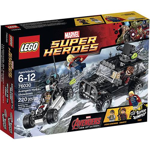 Tudo sobre '76030 - LEGO Super Heroes - Ajuste de Contas dos Vingadores e Hydra'