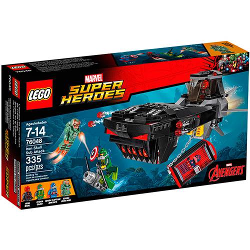 Tudo sobre '76048 - LEGO Super Heroes - Ataque de Submarino do Caveira de Ferro'
