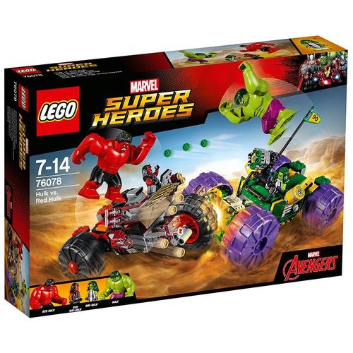 76078 Lego Super Heroes - Hulk Contra Hulk Vermelho