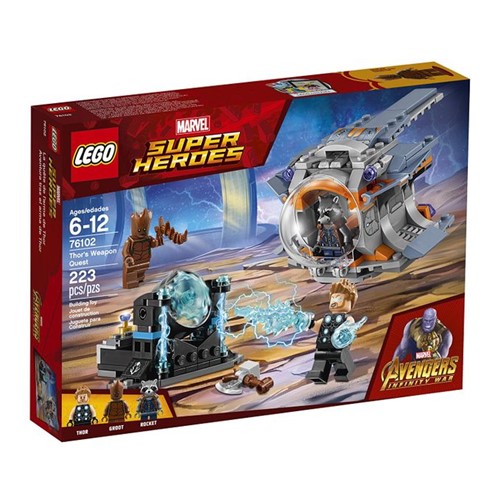 76102 Lego Super Heroes - a Procura da Arma de Thor - LEGO