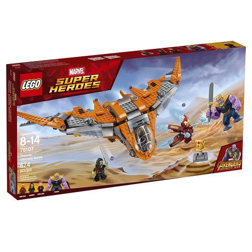 76107 Lego Super Heroes - Thanos: a Batalha Final