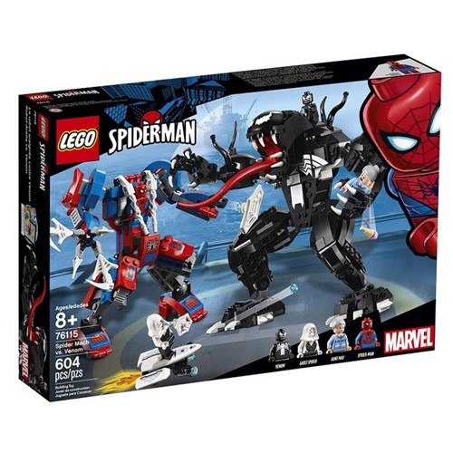 76115 Lego Super Heroes Homem-Aranha - Spider Robô Contra Venom - LEGO