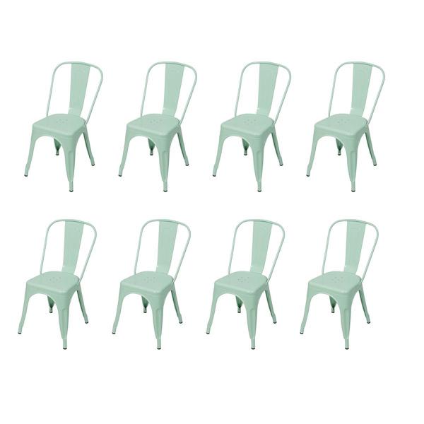 8 Cadeira Tolix Iron Tiffany Decoradeira