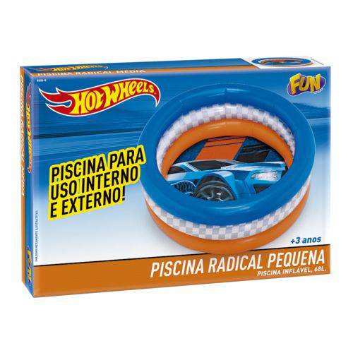 8096-0 Hot Wheels - Piscina Radical Pequena 68l