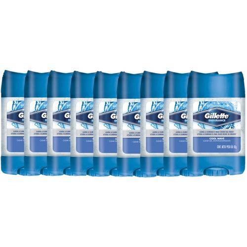 Tudo sobre '9 Desodorantes Clear Gel Cool Wave 82g'